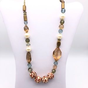 Felicia beaded necklace